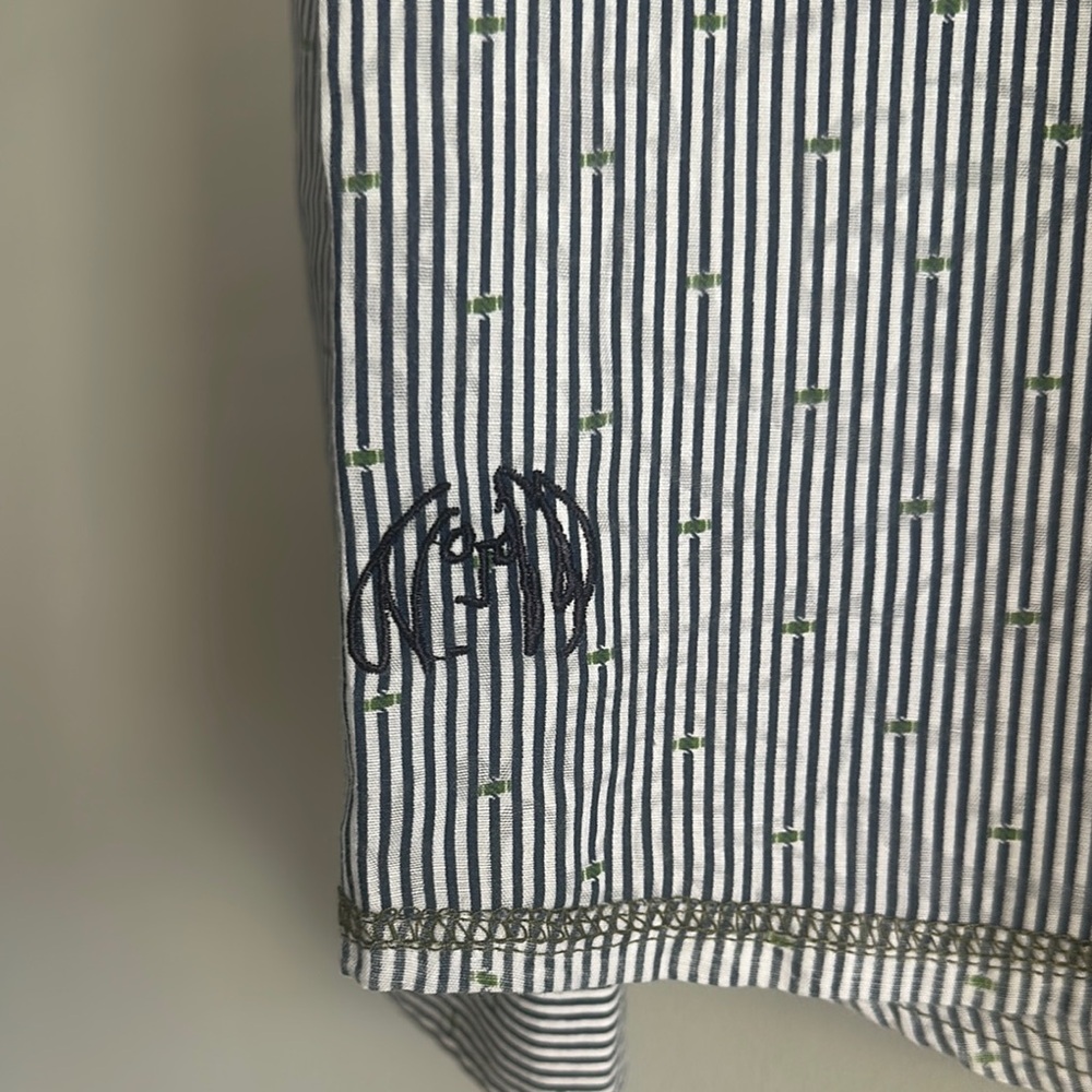 John Lennon Classic Striped Men's Shirt Size L LIKE NEW - Picture 3 of 13